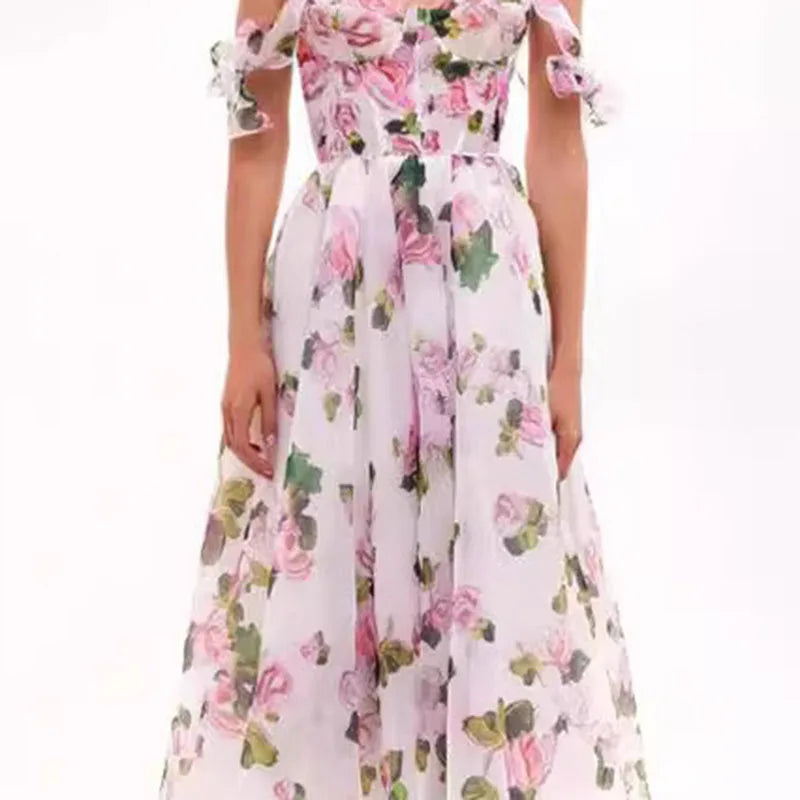 Rose Flower Dress