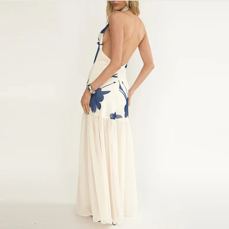 Swan Halter Dress