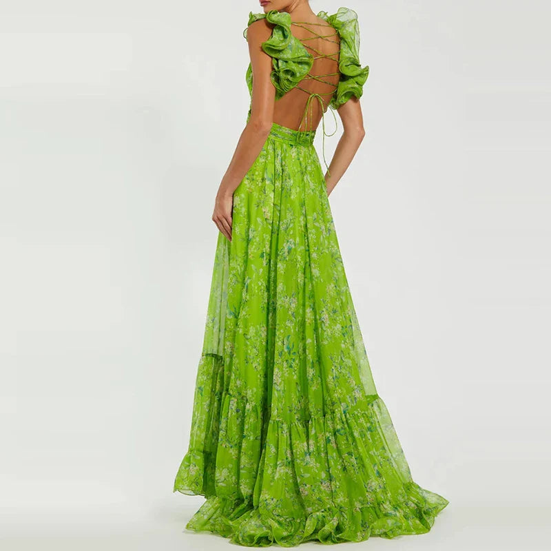 Floral Bridesmaids Dress