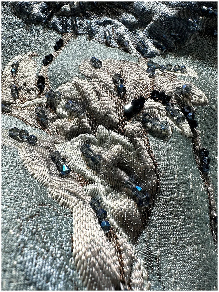 Jacquard Beading Dress