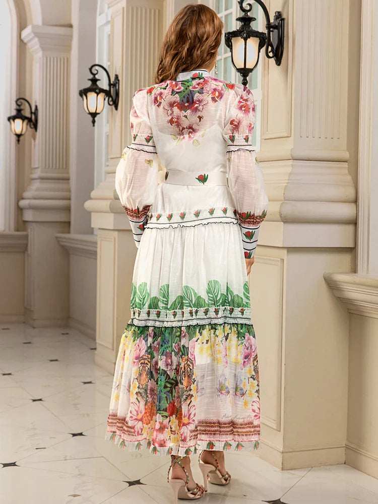 Dalia Printed Dress