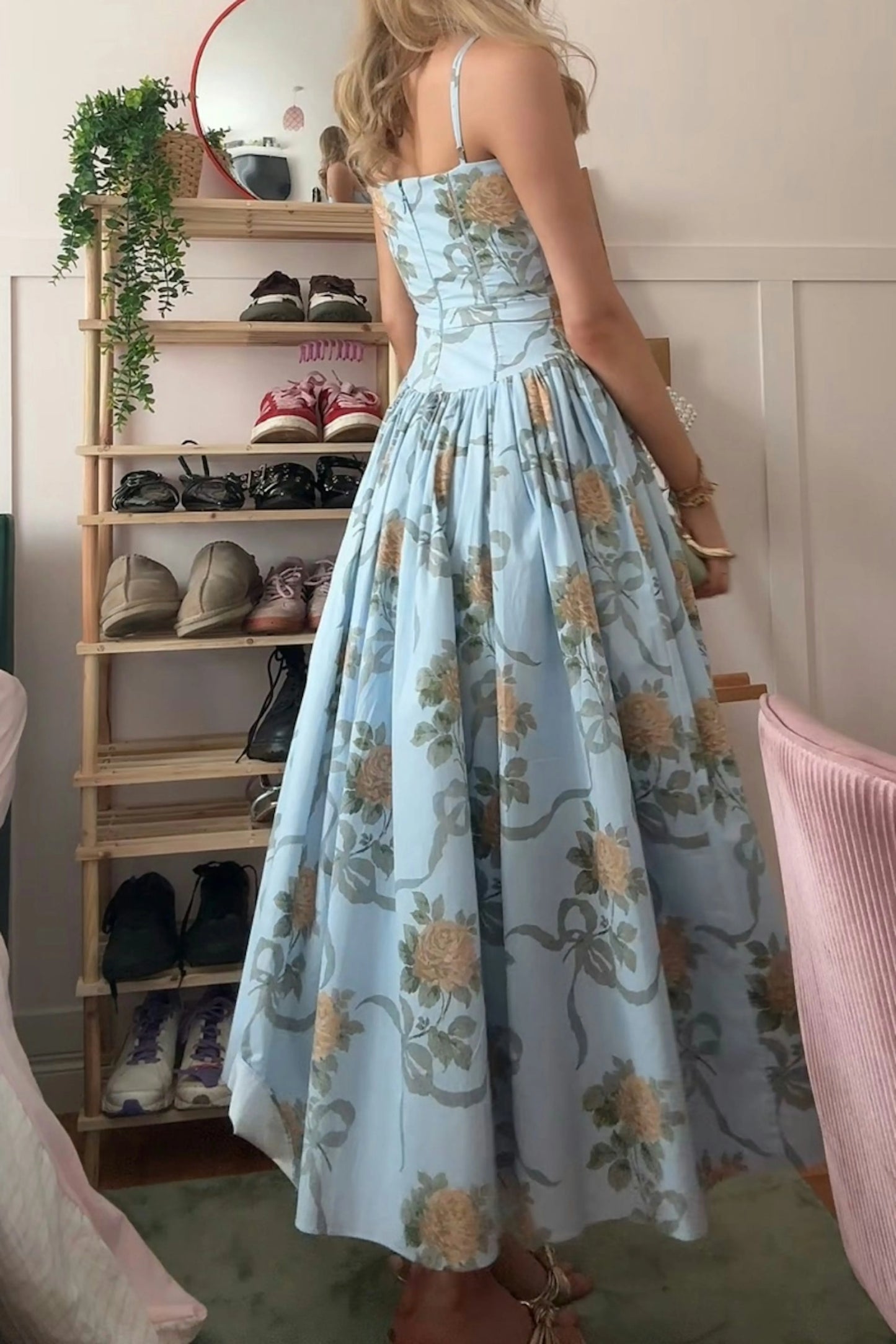 Olga Floral Dress