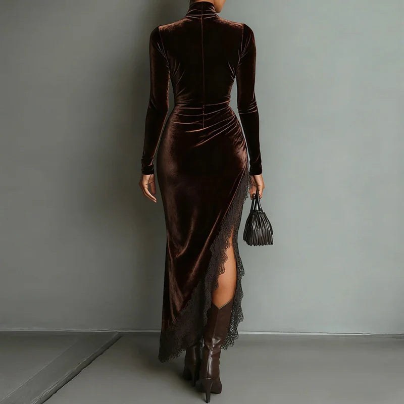 Velvet Lace Dress