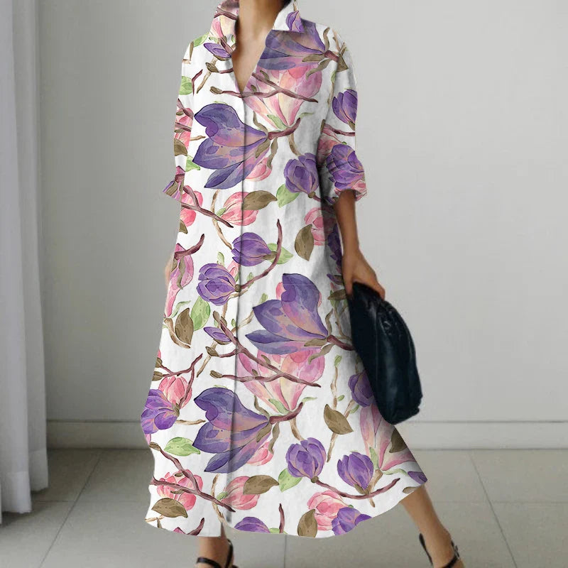 Oversized Shirt Dress