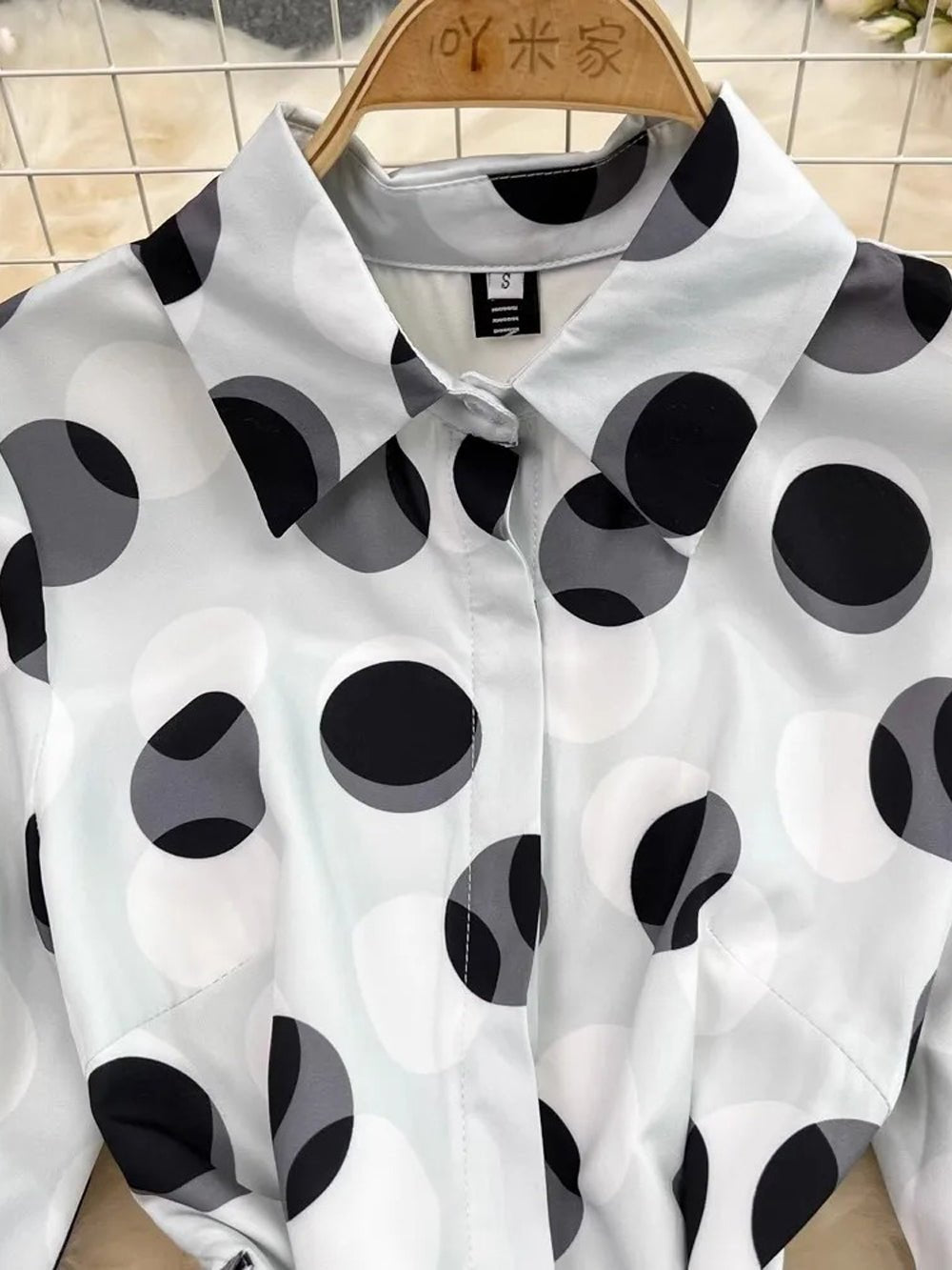 Brody Casual Polka Dot Midi Dress