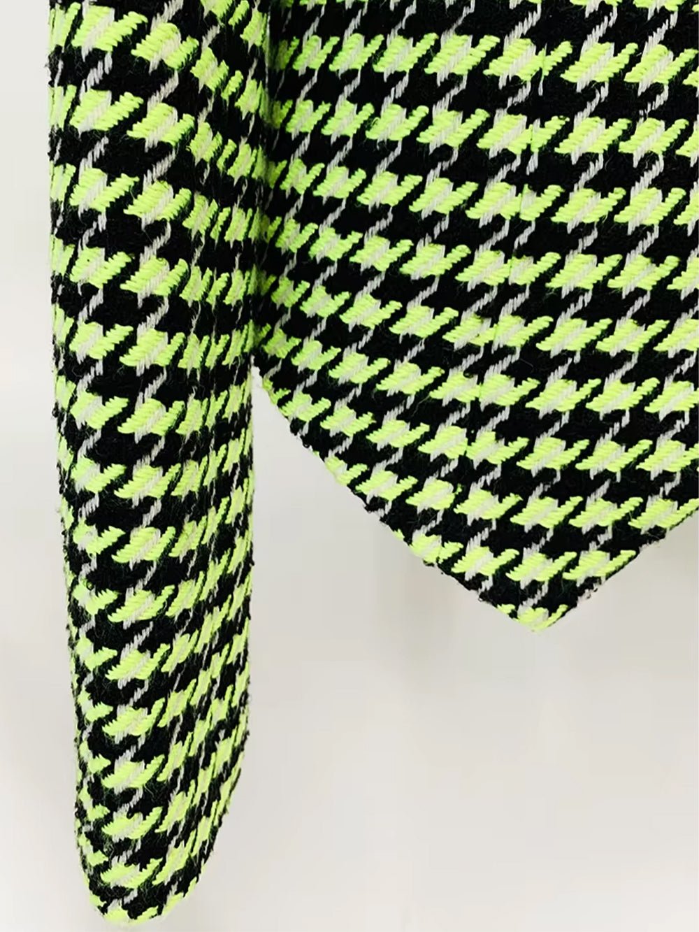 Camille Houndstooth Tweed Jacket