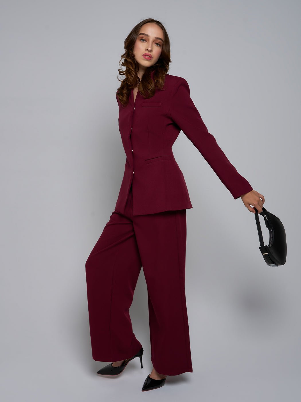 Steph Jacket & Wide Pant Set