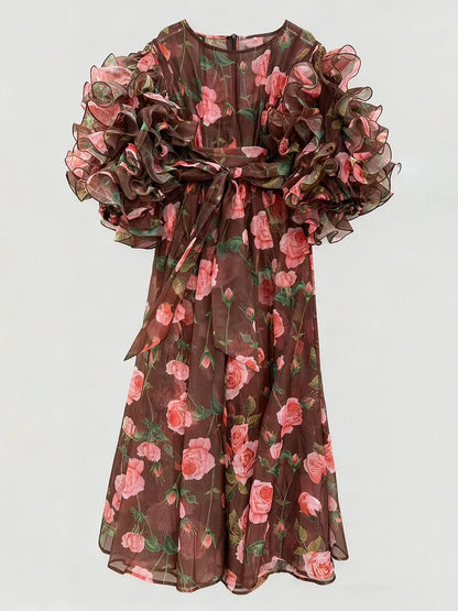 Ruffle It Dress