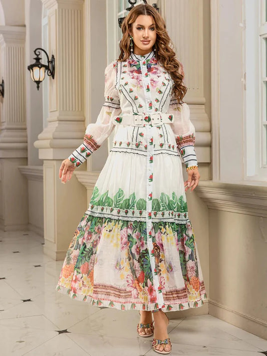 Dalia Printed Dress