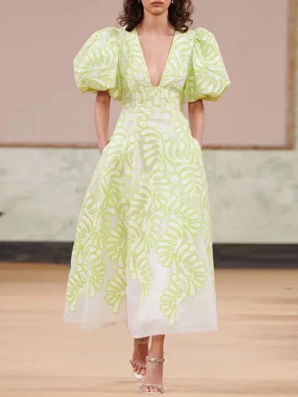 Diona Embroidered Dress