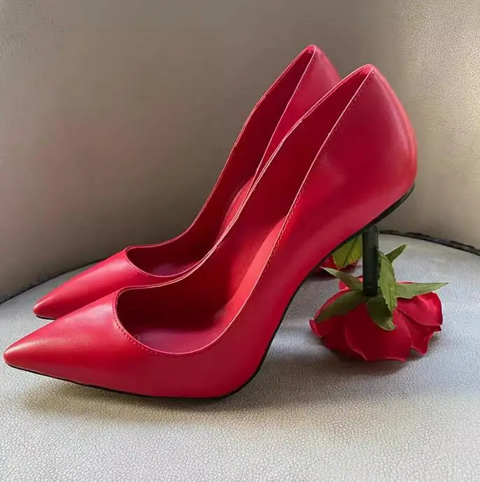 Red Rose Heel