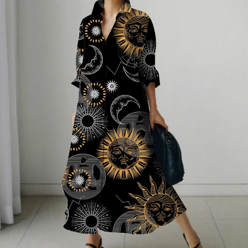 Oversized Shirt Dress