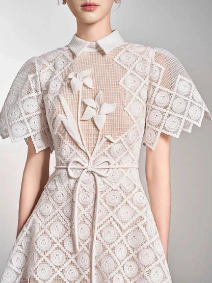 High-End Lace Dress