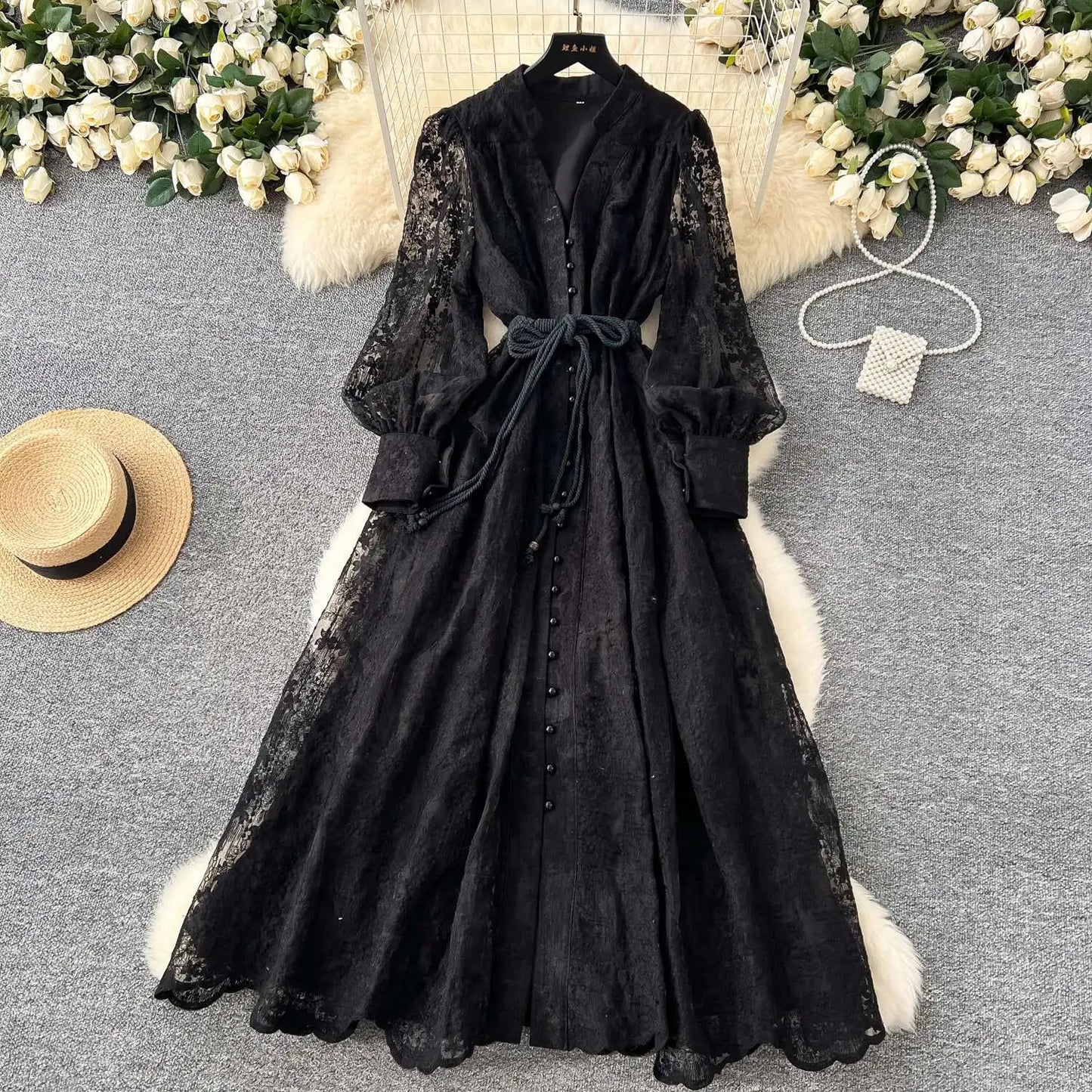 Luxury Embroidery Dress