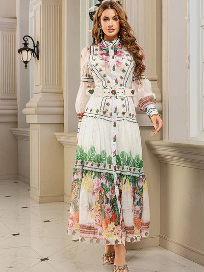 Dalia Printed Dress