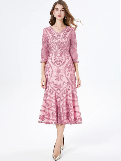Heena Embroidery Dress