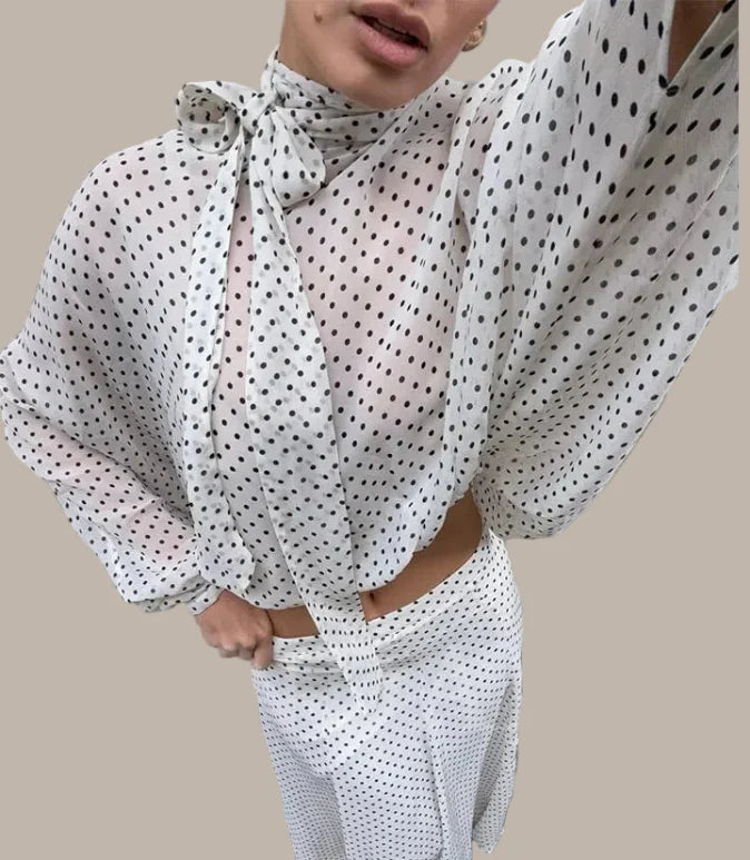 Vintage Polka Dot Set