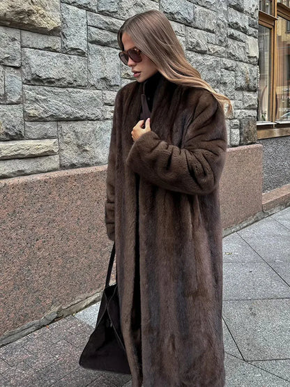 Fluffy Fur Overcoat