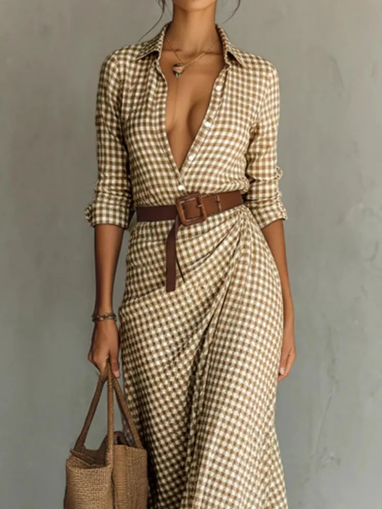 Glam Shirt Dress