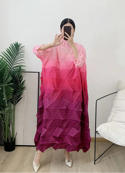 Diamond Pleated Dress