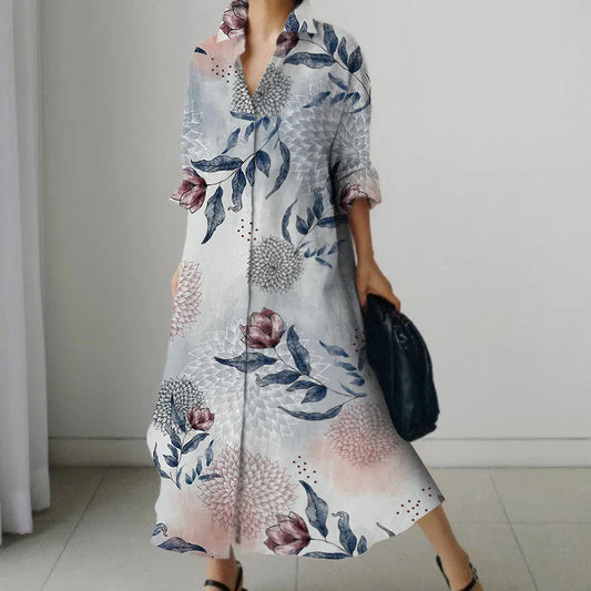 Oversized Shirt Dress