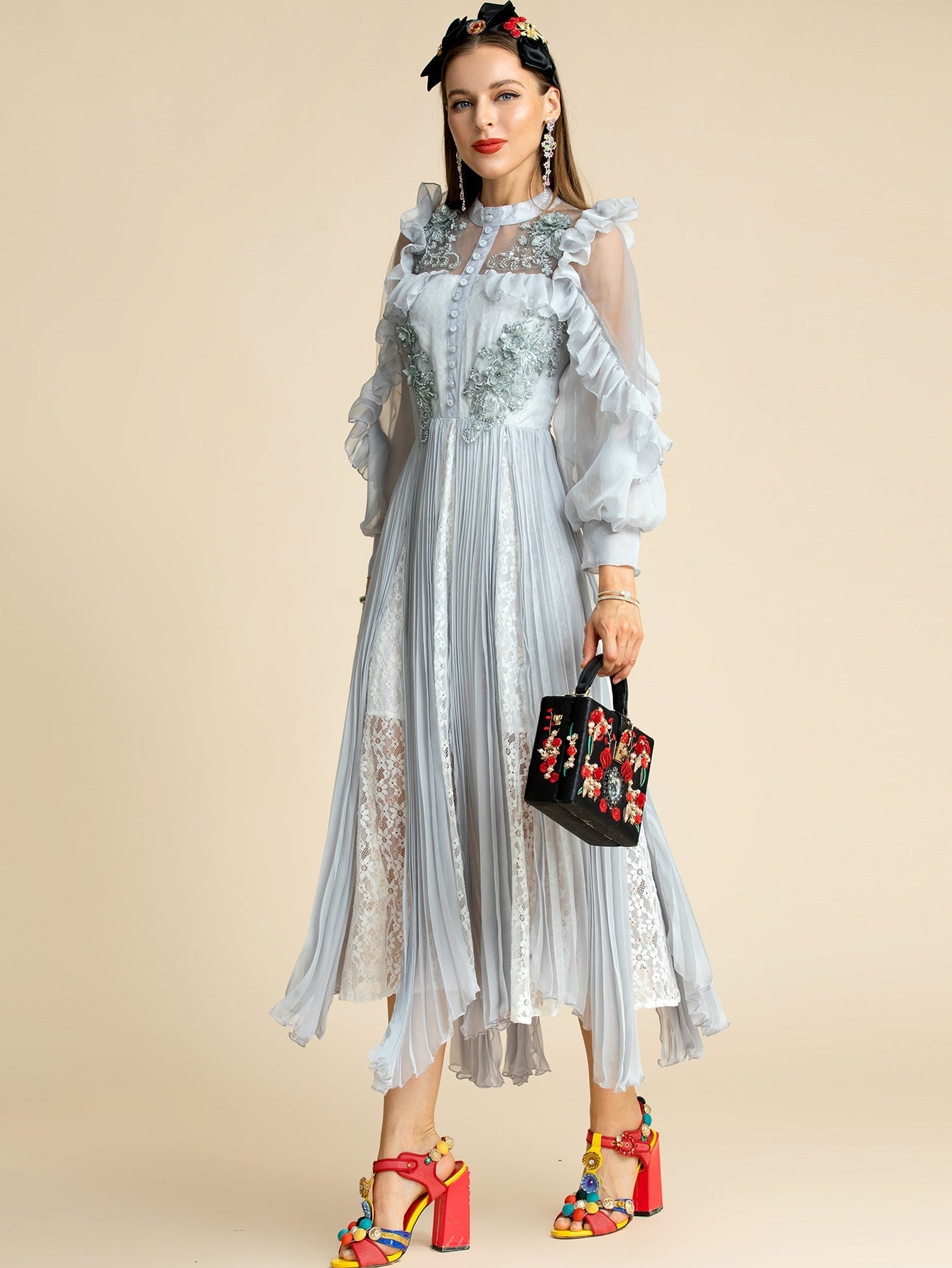 Angela Beaded Dress