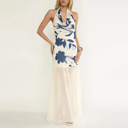 Swan Halter Dress