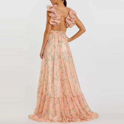 Floral Bridesmaids Dress