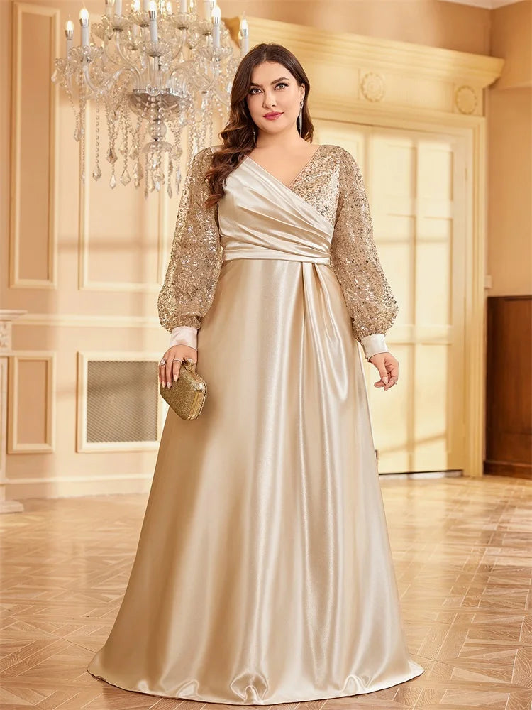 Luxury Sequin Evening Gown