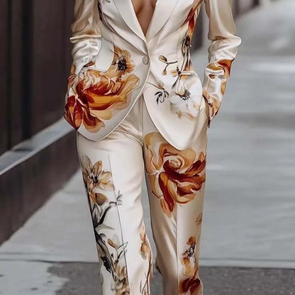 Satin Suit Set