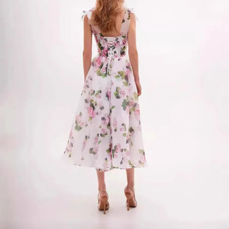 Rose Flower Dress