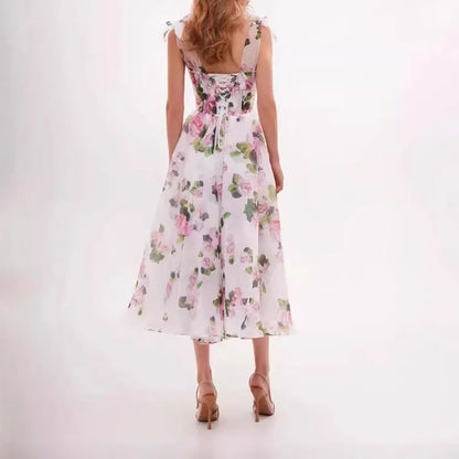 Rose Flower Dress