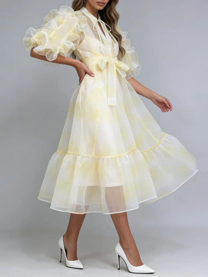 Kara Ruffle Dress