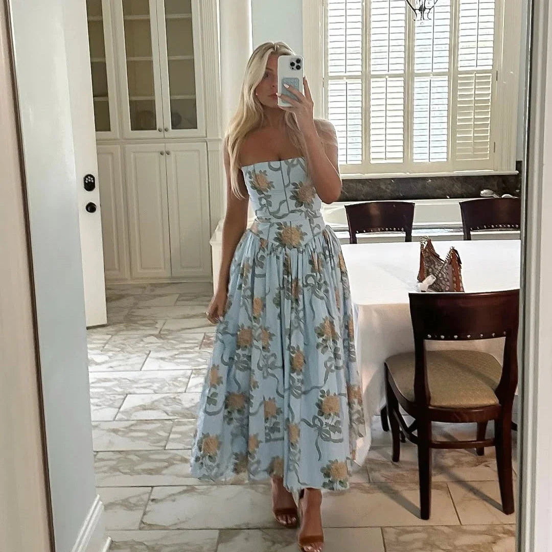 Olga Floral Dress