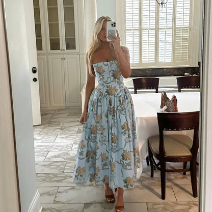 Olga Floral Dress