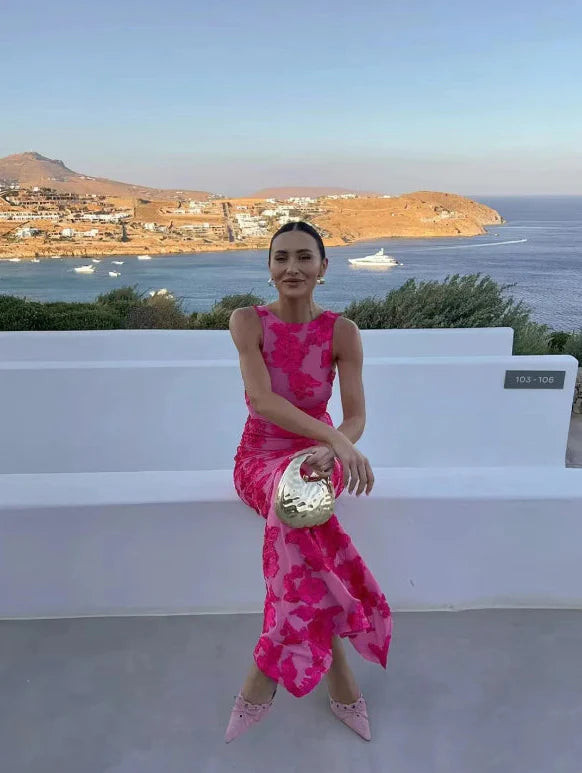 3D Rose Dress