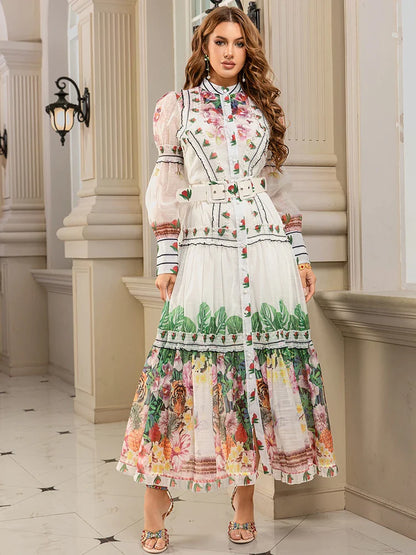 Dalia Printed Dress