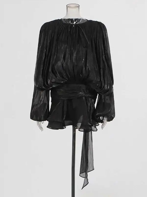 Blouse Mini Dress
