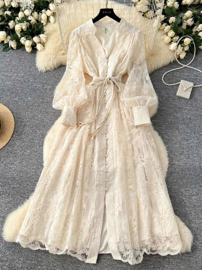 Luxury Embroidery Dress