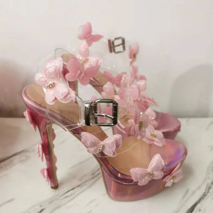 Cute Butterfly Heels