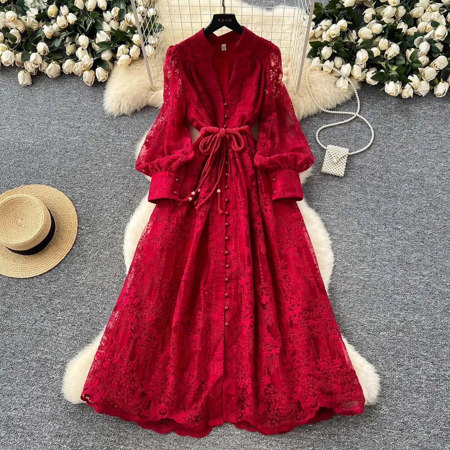 Luxury Embroidery Dress