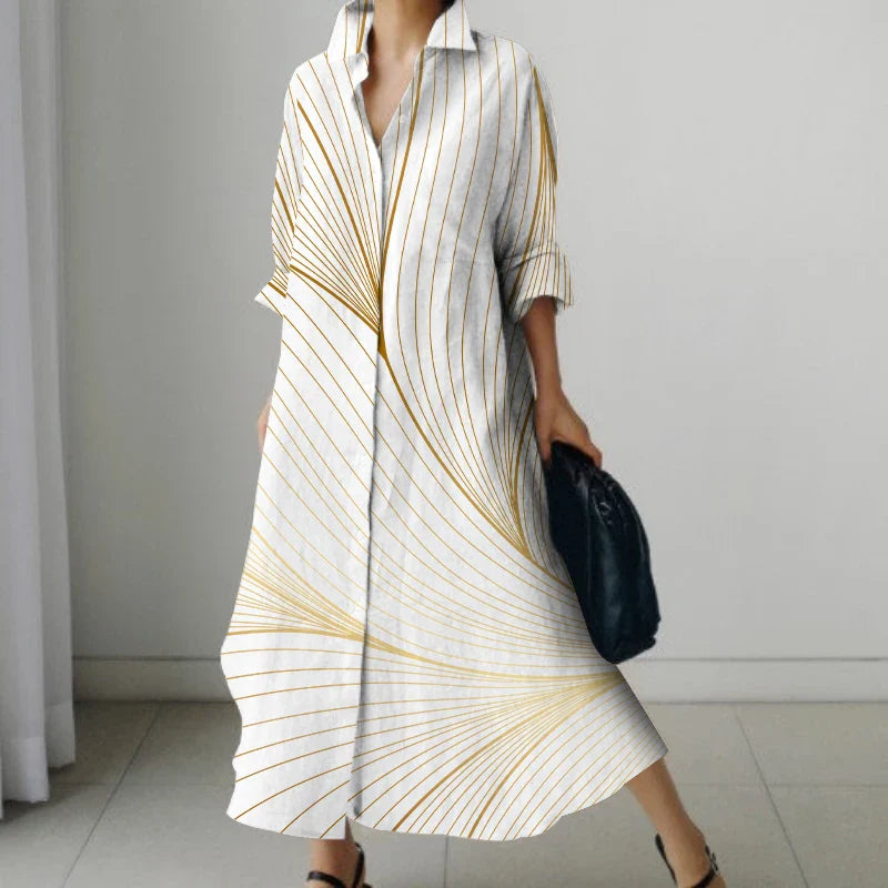 Oversized Shirt Dress