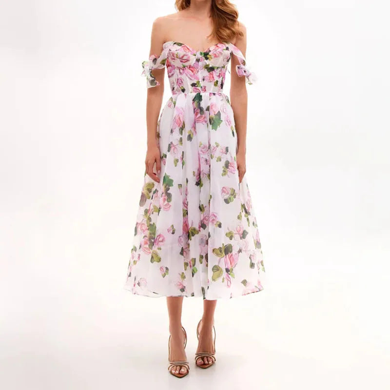 Rose Flower Dress