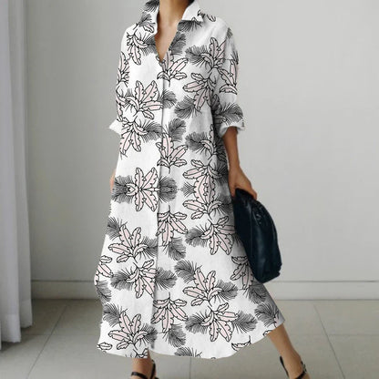 Oversized Shirt Dress