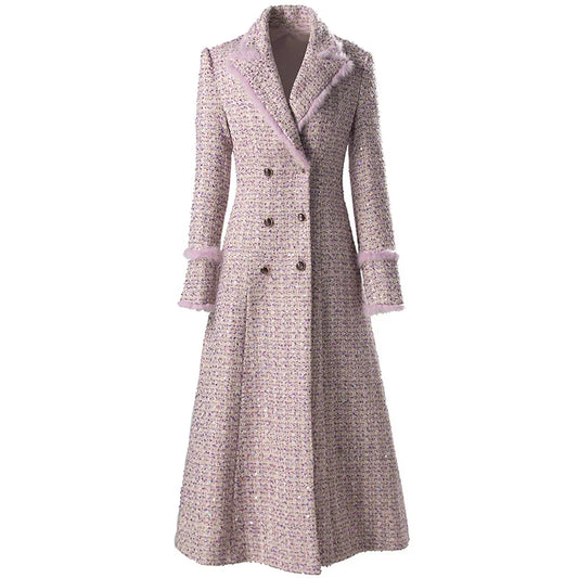 Sona Tweed Long Coat