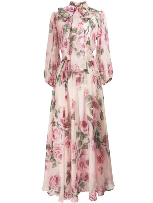 Rose Floral Dress