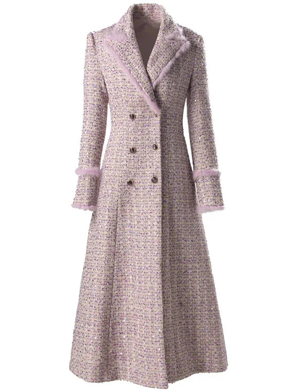 Sona Tweed Long Coat