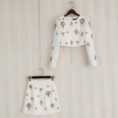 Diamonds Skirt Set