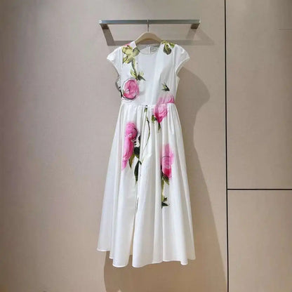 Satin Midi Dress