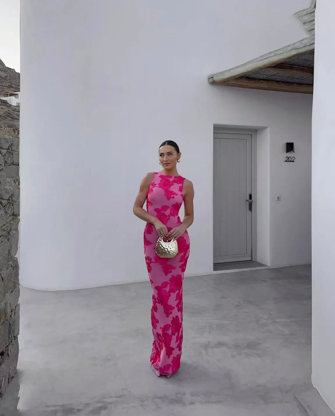 3D Rose Dress